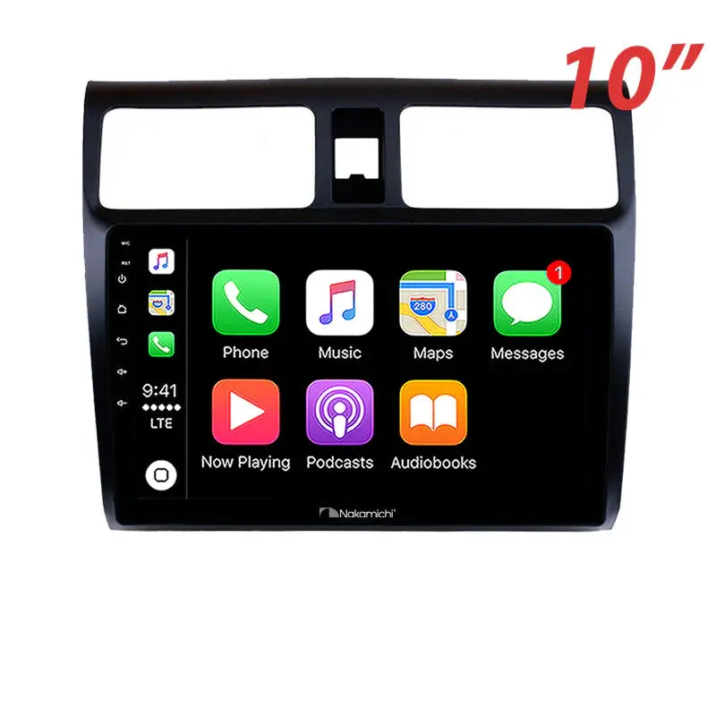Nakamichi Naxsuzukiswift20052011 - 10" Android Wireless Carplay & Gps Navigation System 1