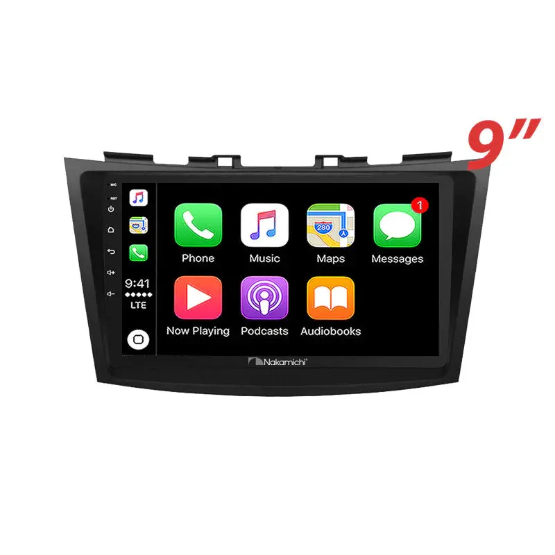 Nakamichi Na9suzukiswift20122017 - 9" Android Wireless Carplay & Gps Navigation System 1