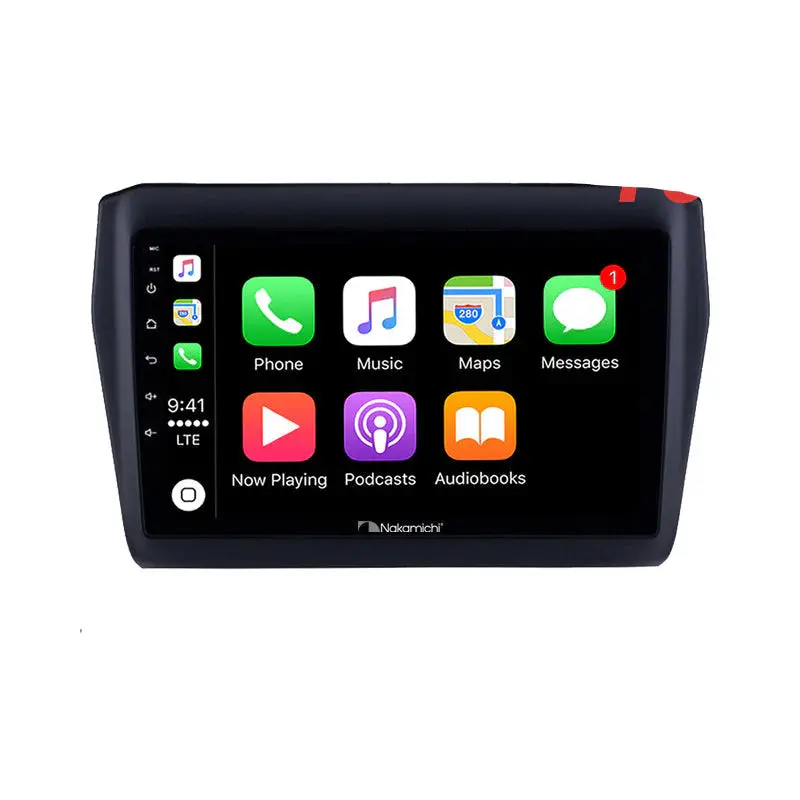 Nakamichi Naxsuzukiswift2017on - 10" Android Wireless Carplay & Gps Navigation System 1