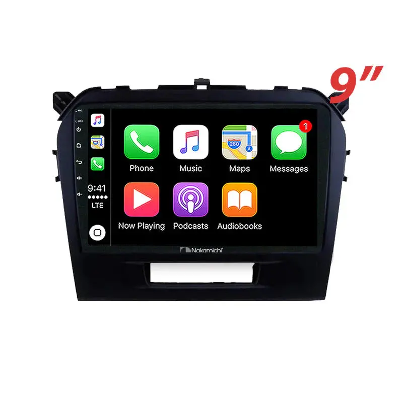 Nakamichi Na9suzukivitara2015on - 9" Android Wireless Carplay & Gps Navigation System 1