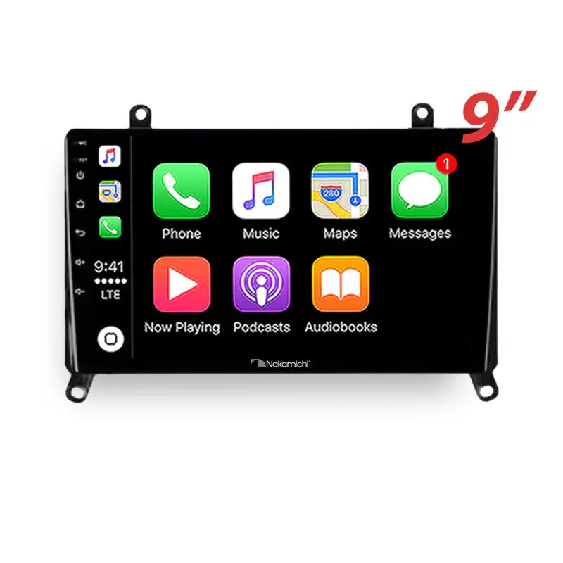 Nakamichi Na9toyotahiace20192022 9" Wireless Carplay Android Auto Toyota Hiace 2019-2022 Head Unit 1