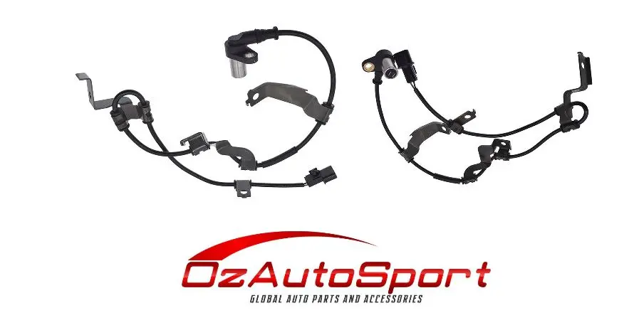 2 X Front Abs Wheel Speed Sensors For Mitsubishi L200 1997 - 2002 1