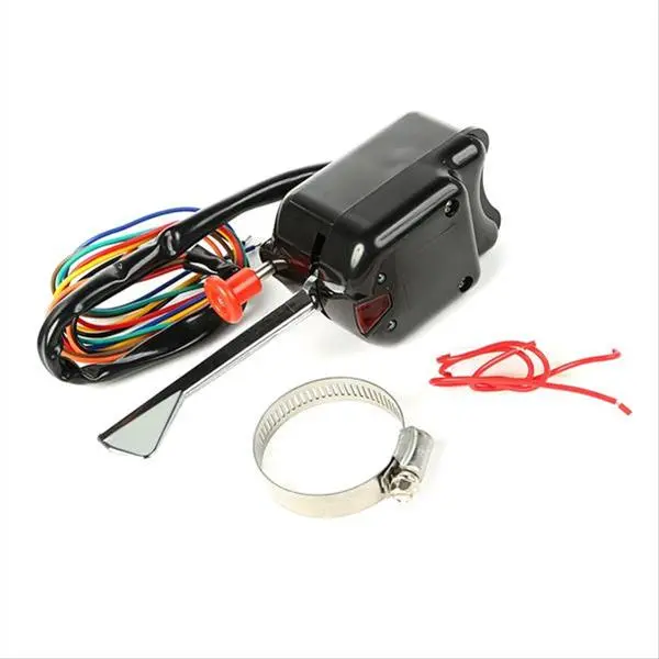 Turn Signal And Hazard Switch, Black, 1941-1971, Willys And Jeep 1