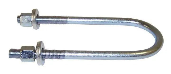 U Bolt, Smaller Bolt, Front Axle Dana 25, 1941-1968, Mb, Gpw, Cj2a, Cj3b, M38 1