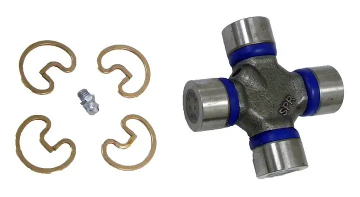 Universal Joint, Spicer, (3 1/4"Across) 1941-1966, Mb, Gpw, Cj-2A, Cj-3A, Cj-3B, Cj-5, M38, & M38a1 1