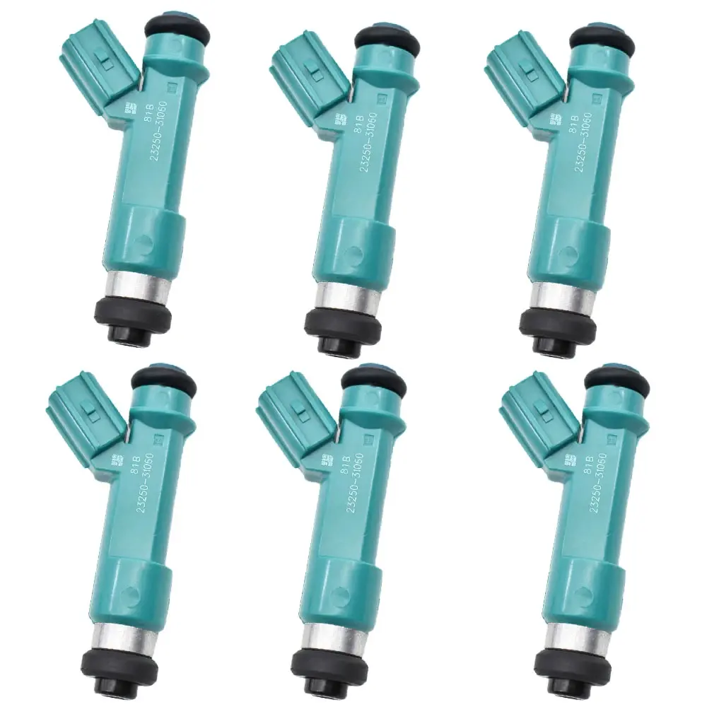 6 New Fuel Injectors For Toyota Hilux Ggn 1Grfe 4L 2005+ Injector Inj141 2