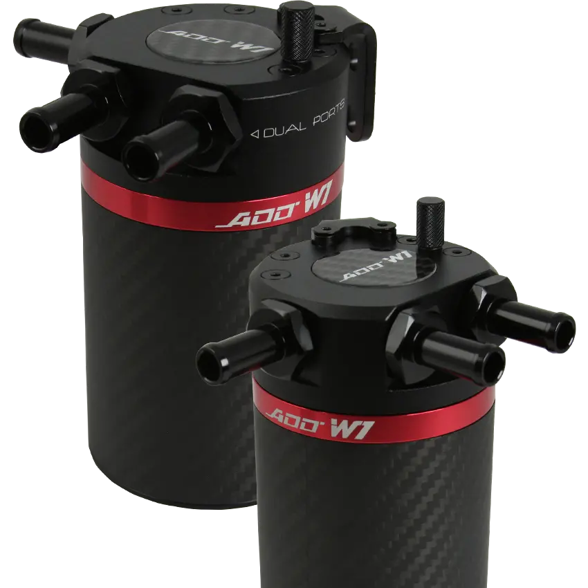 Carbon Fiber Baffled Oil Catch Can V3.3 Sample Configuration-Universal 1