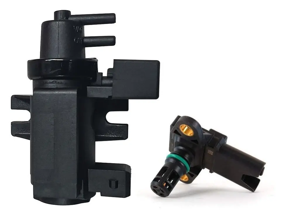 Boost Solenoid Valve + Map Sensor For Bmw 3 Series E90 E91 E92 E93 335I N54 1