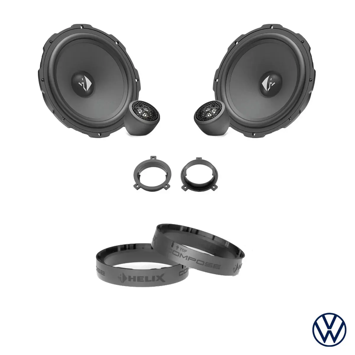 Vw Polo Vii Aw - Front Speaker Upgrade Package | Helix Ci3 1