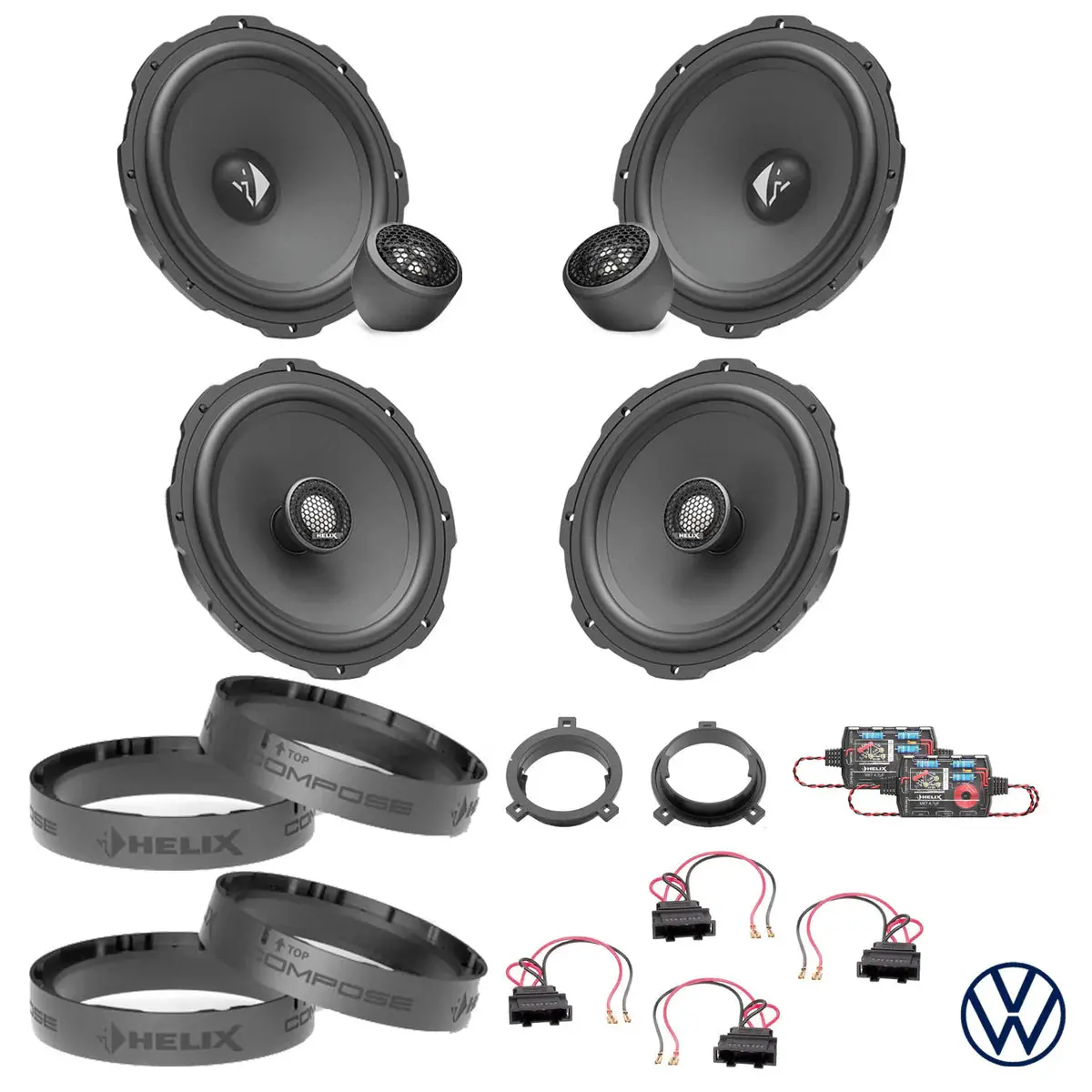 Vw Polo Vii Aw - Speaker Upgrade Package | Helix Ci3 1