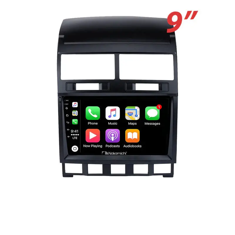 Nakamichi Na9vwtouareg20042010 9-Inch Android 13 Wireless Carplay Android Auto For Volkswagen Touareg 2004-2010 1