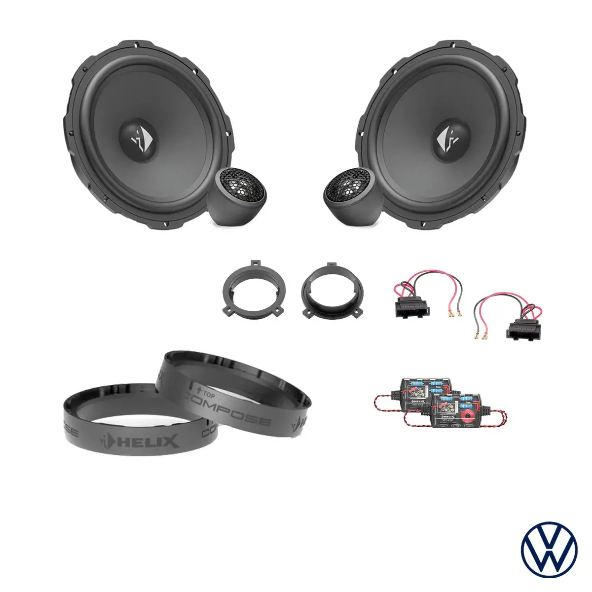 Vw T-Roc A1 - Front Speaker Upgrade Package | Helix Ci3 2