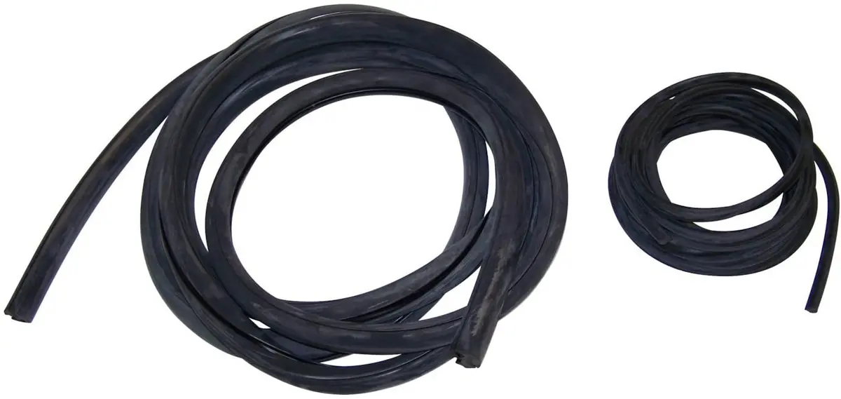 Windshield Glass Rubber Weatherseal, Us Made, 1949-1975 Willys And Jeep, Cj-3A, Cj-3B, Cj-5, M38, M38a1 1