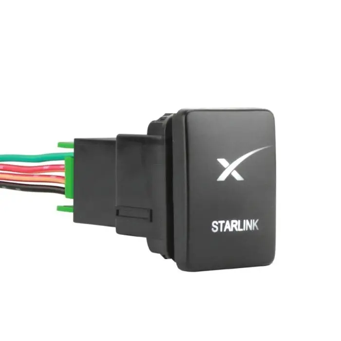 Dna Toysw03sl Starlink Toyota Factory Blank Switch 12Vdc Spst Illuminated 1