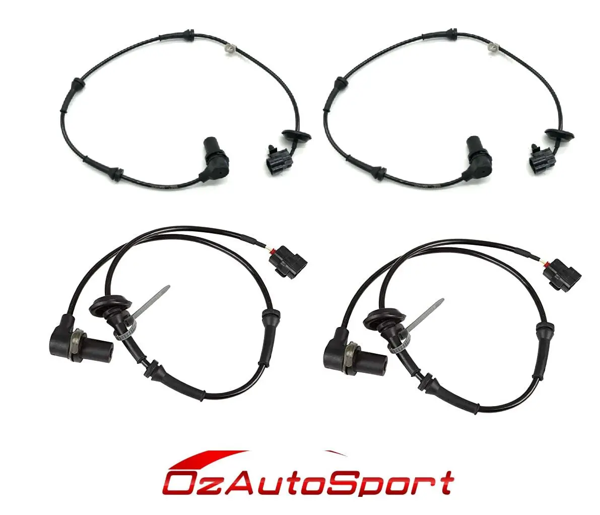4 X Abs Wheel Speed Sensor For Holden Barina Tk 2005 - 2011 1.6 1