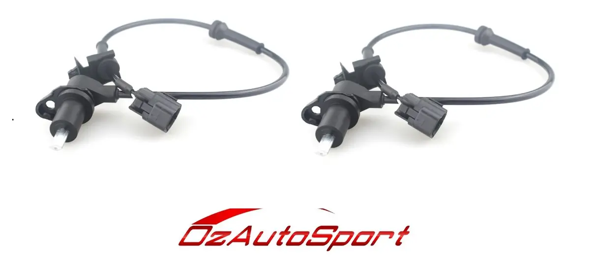 2 X Rear Abs Wheel Speed Sensor For Daewoo Kalos T200 2003 - 2004 1.5 1