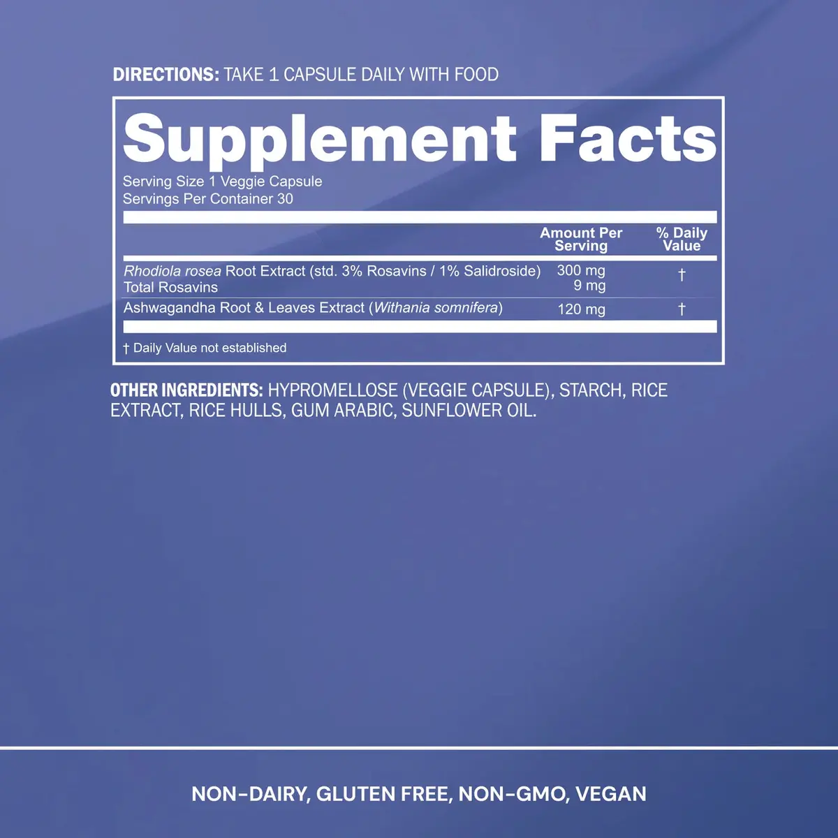 Blueprint Bryan Johnson Ashwagandha + Rhodiola 2