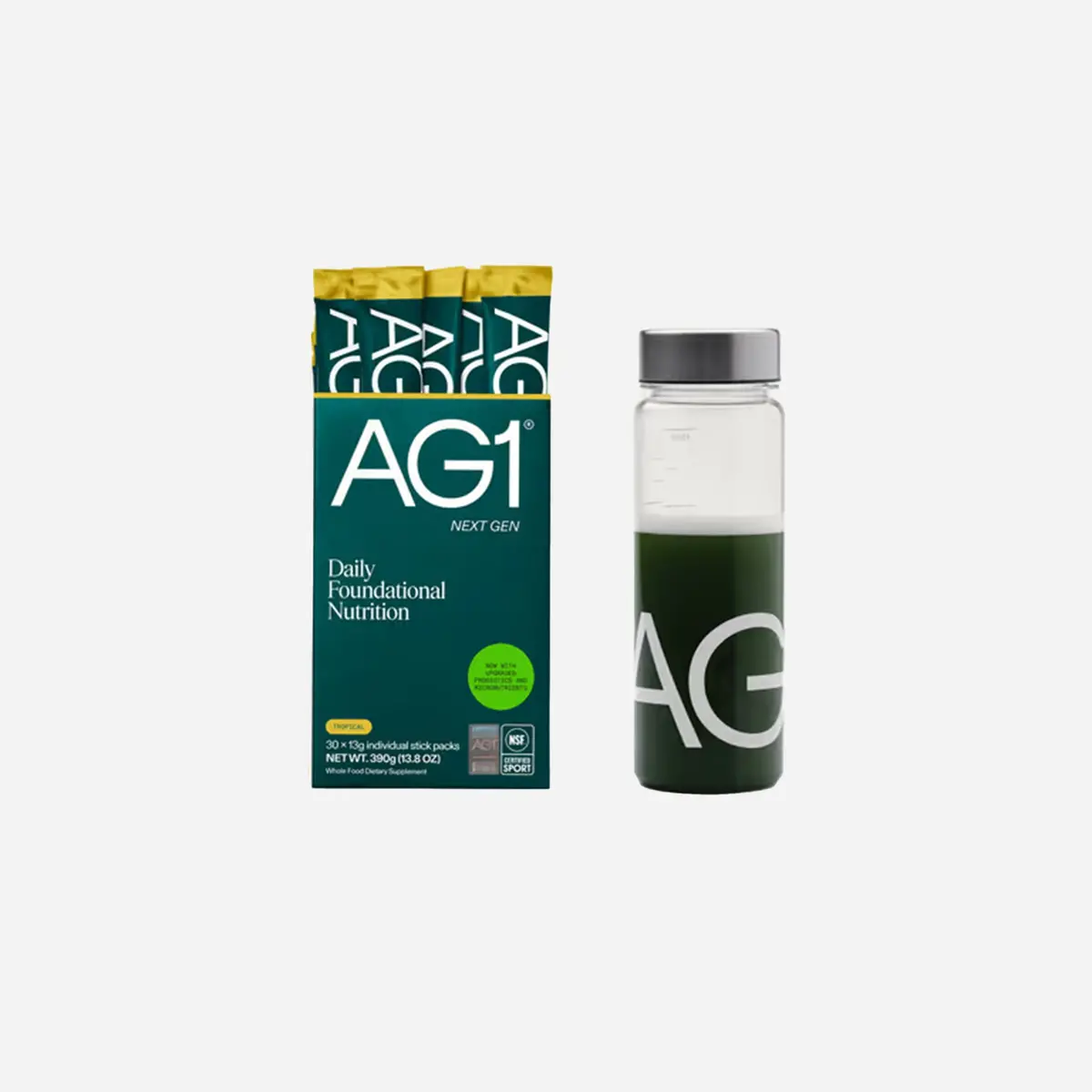 Athletic Greens Ag1 Travel Packs Tropical 1