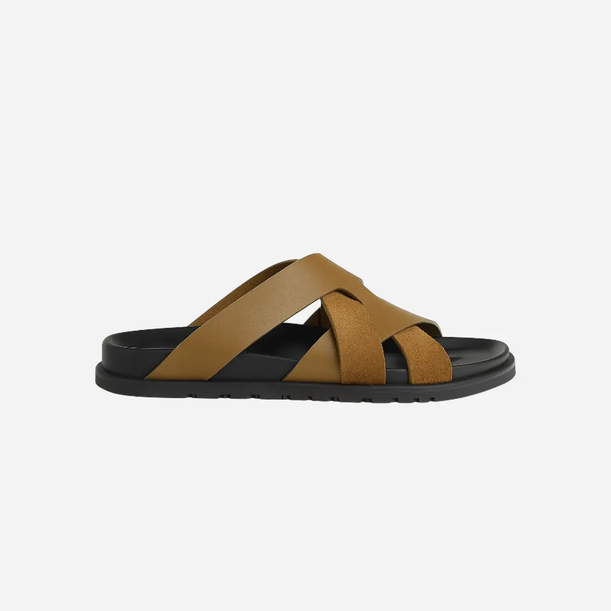Hermes Kazimir Sandal Brun Fume 1