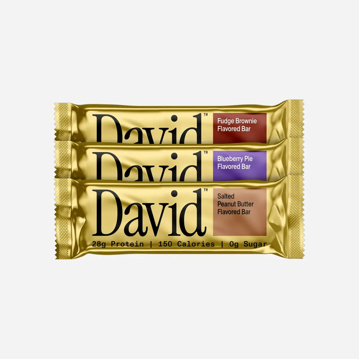 David Protein Gold David Favorites Variety Pack (28G Protein) - 12 Bars 1