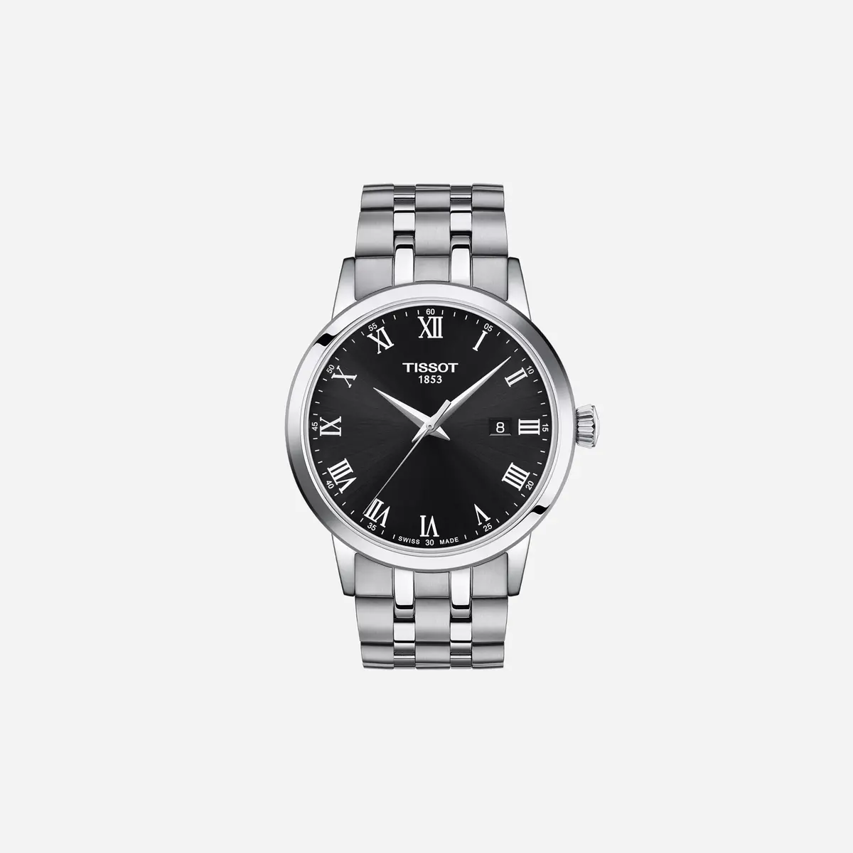 Tissot Classic Dream Dauphine Dial Silver Stainless Steel Strap Watch 1