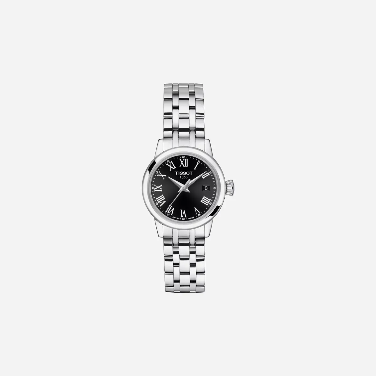 Tissot Classic Dream Lady Dauphine Dial Silver Stainless Steel Strap Watch 1