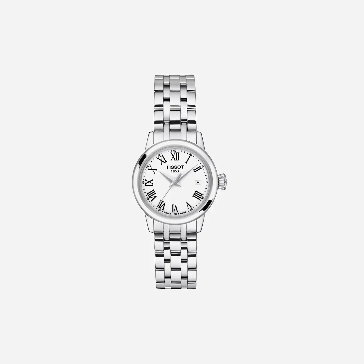 Tissot Classic Dream Lady Dauphine 28Mm Dial Silver Stainless Steel Strap Watch 1
