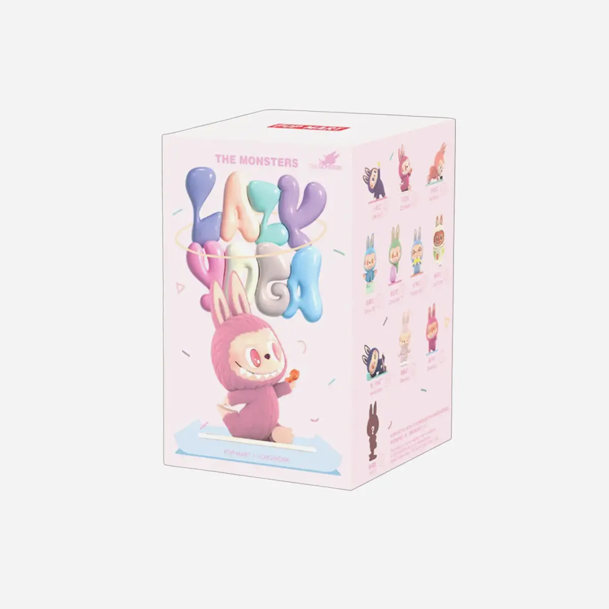 Pop Mart Labubu The Monsters Lazy Yoga Series Figures Sealed Case 1