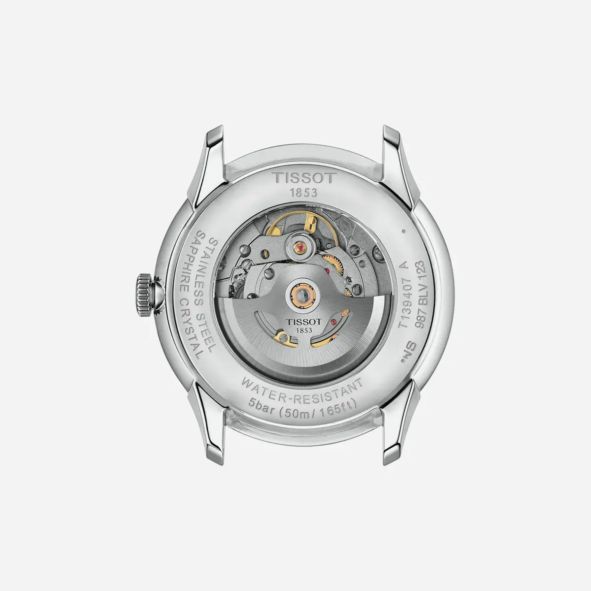 Tissot Chemin Des Tourelles Powermatic 80 42Mm Alpha Dial Silver Stainless Steel Watch 2
