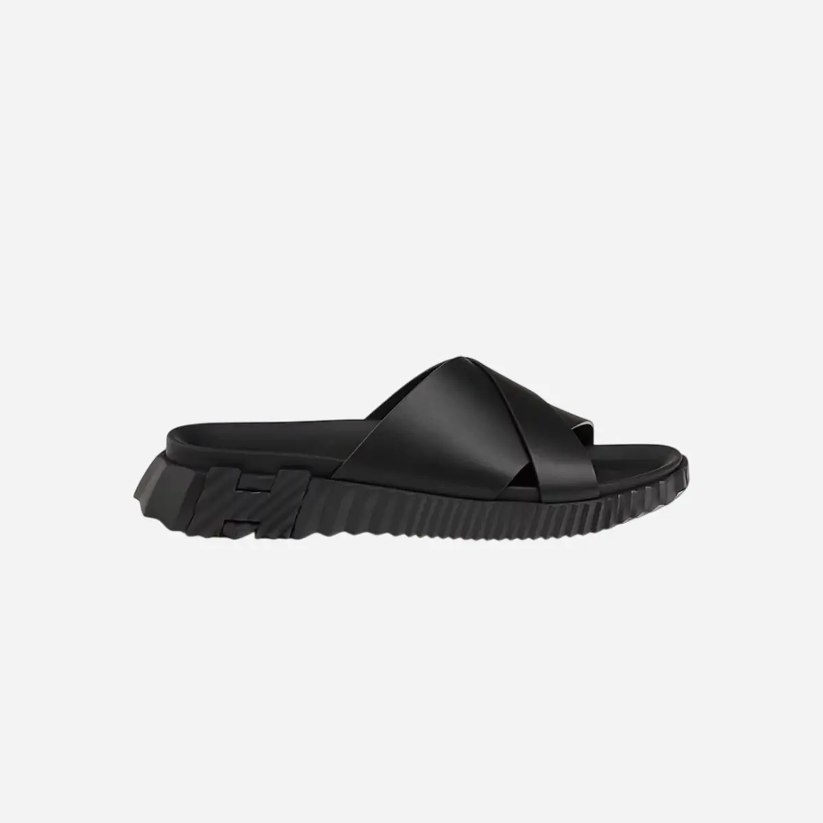 Hermes Infra Sandal Noir 1