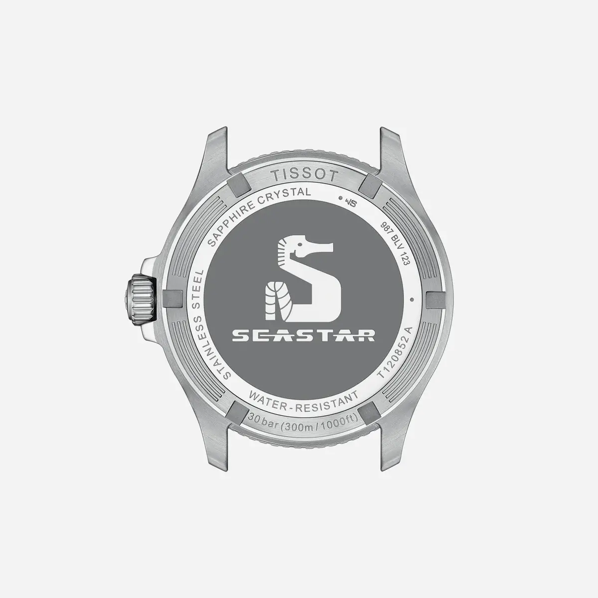 Tissot Seastar 1000 Quartz Gmt Black Dial Black Synthetic Strap Watch 2