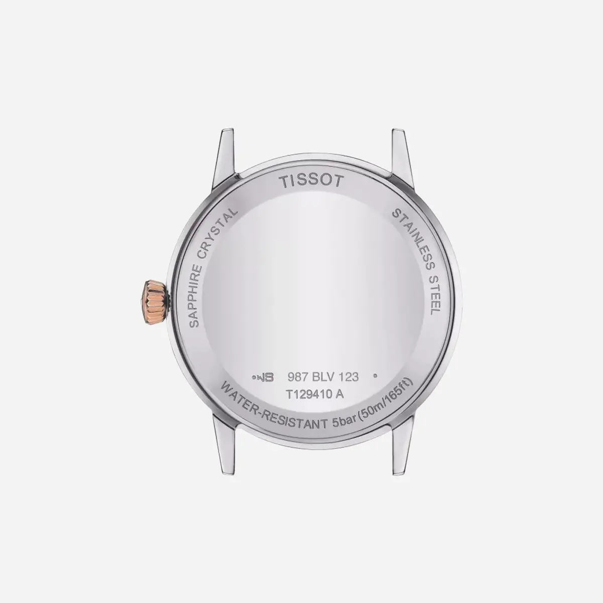 Tissot Classic Dream Dauphine Dial Silver & Rose Gold Pvd Watch 2
