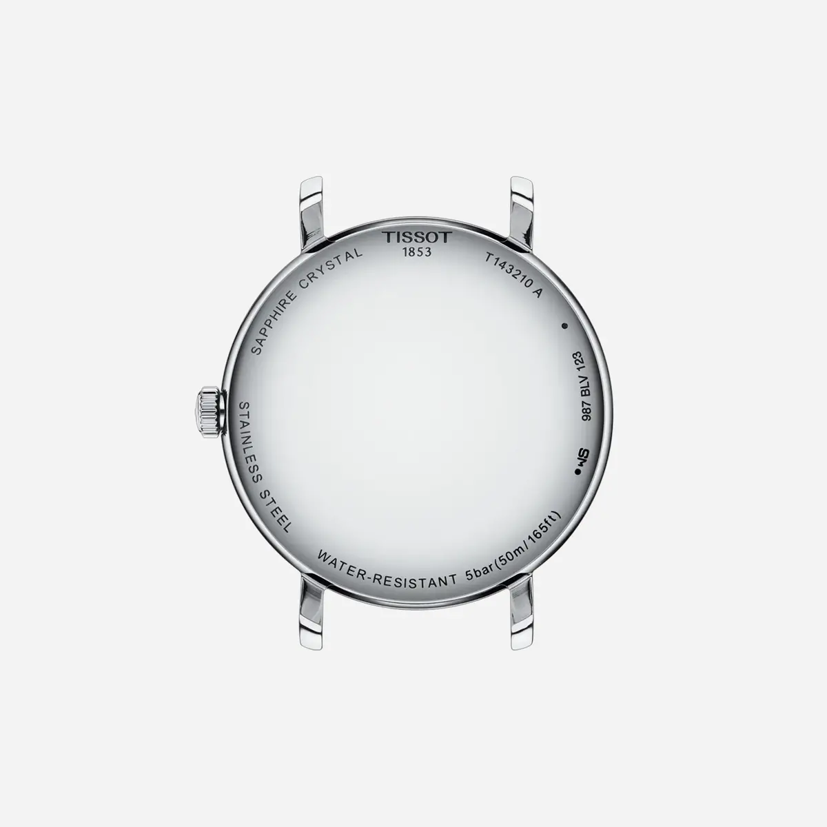 Tissot Everytime 34Mm Leaf Dial Silver Stainless Steel Watch 2