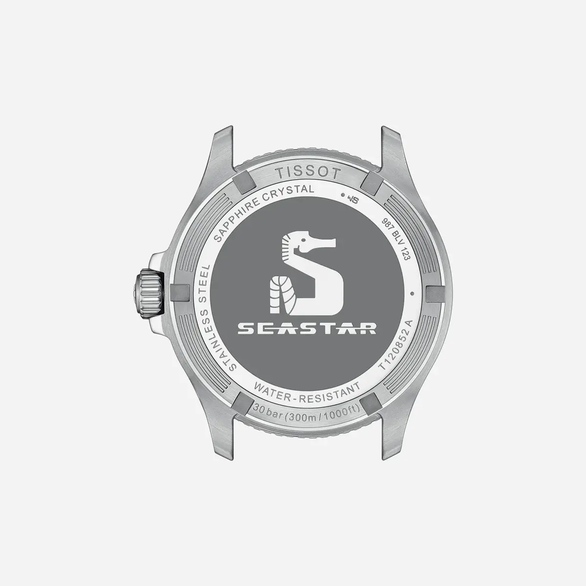 Tissot Seastar 1000 Quartz Gmt Black Dial Silver Stainless Steel Watch 2