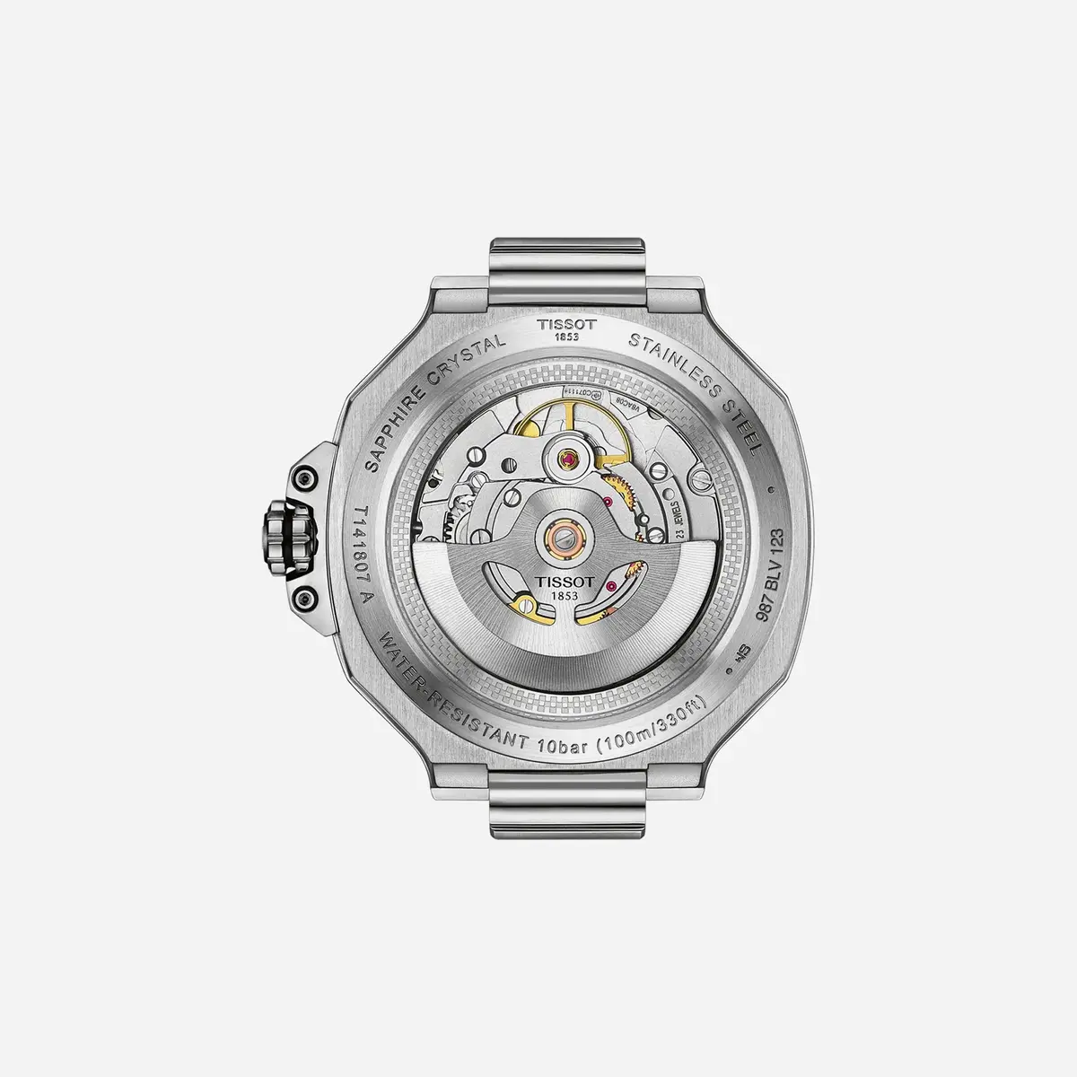 Tissot T-Race Powermatic 80 41Mm Blue Dial Silver Stainless Steel Watch 2