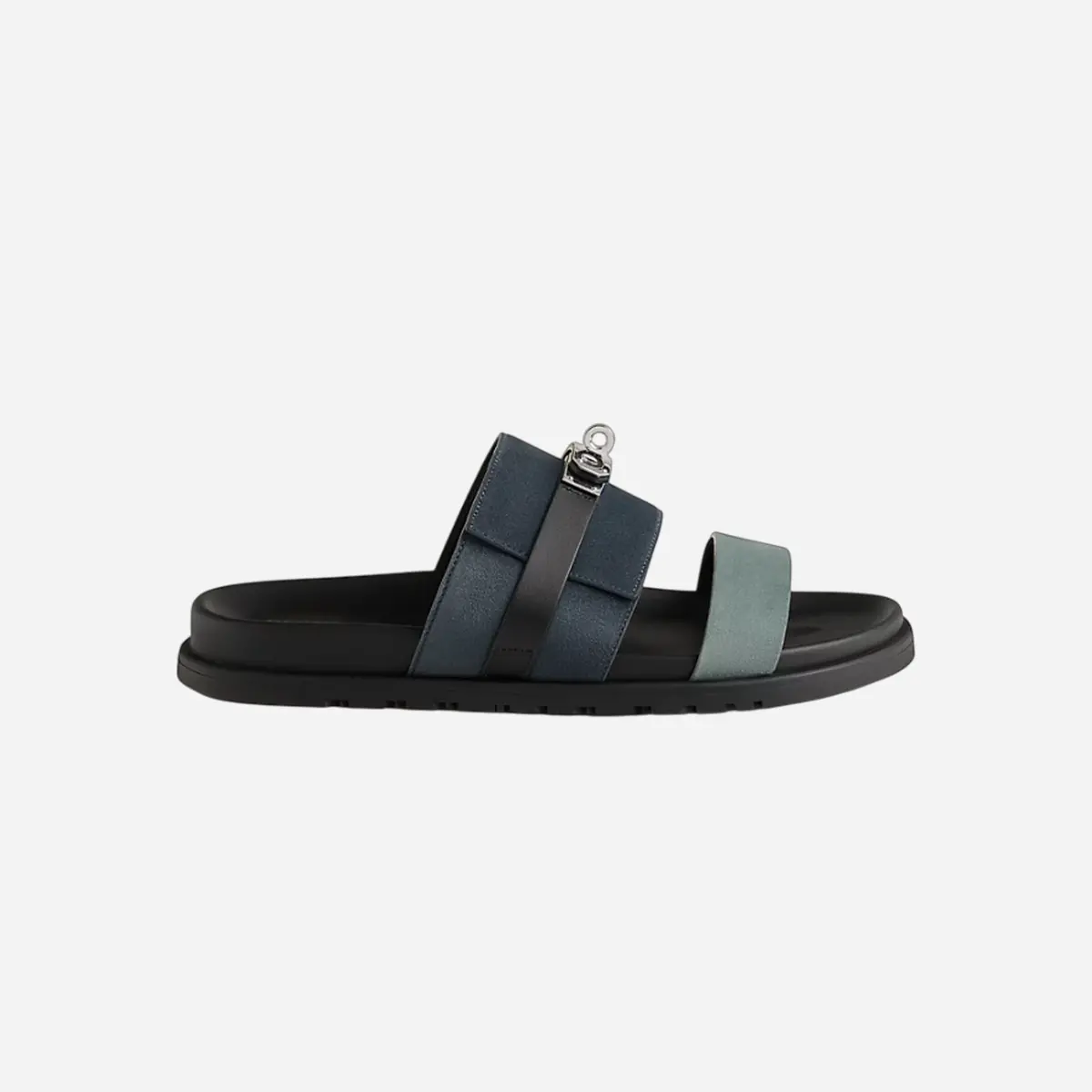 Hermes Jackson Sandal Multicolore Bleu Tonnerre 1