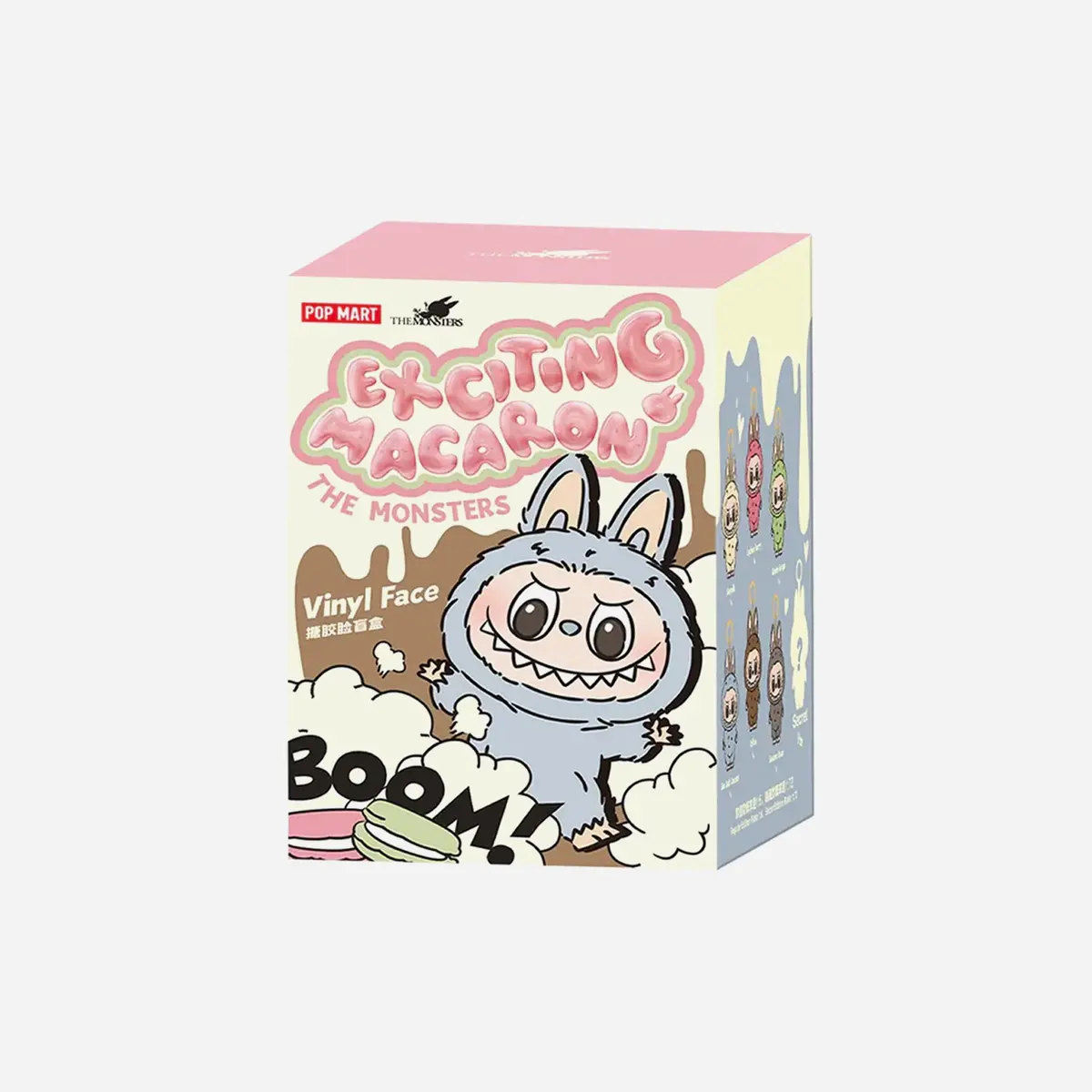 Pop Mart Labubu The Monsters Tasty Macarons Vinyl Face Sealed Case (Pack Of 1) 1