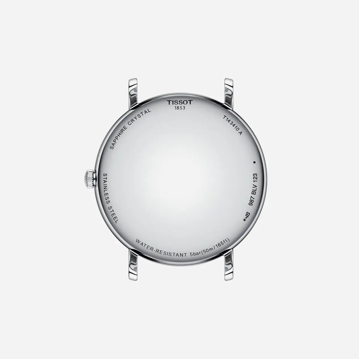 Tissot Everytime Leaf Dial Silver Stainless Steel Watch 2