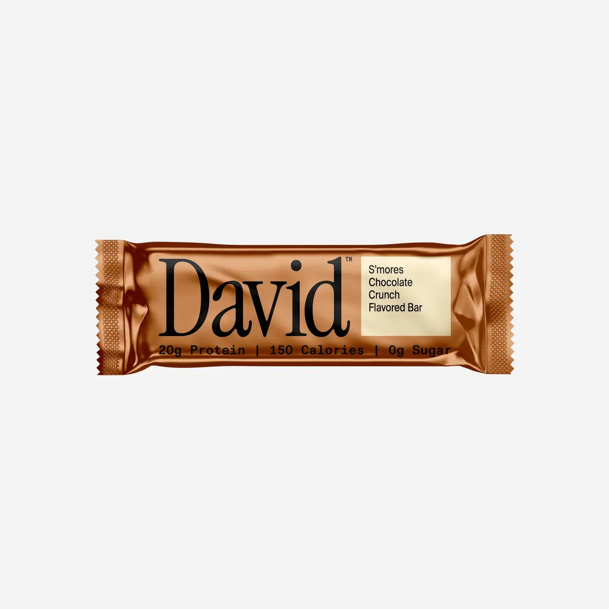 David Protein Bronze Smores Chocolate Crunch (20G Protein) - 12 Bars 1
