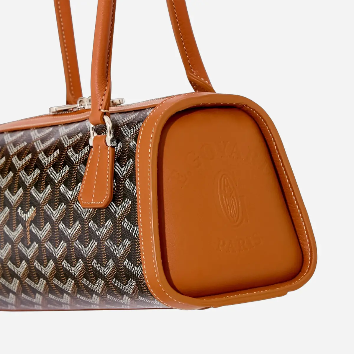 Goyard Bonbonniere Bag Black & Tan 2