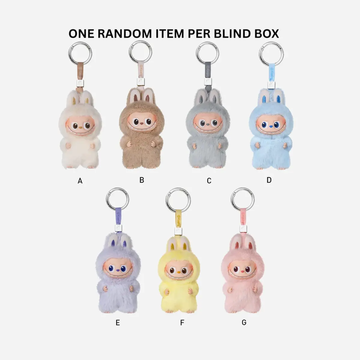 Pop Mart Labubu The Monsters Pin For Love Series Vinyl Plush Pendant (A-M) (Pack Of 1) 2