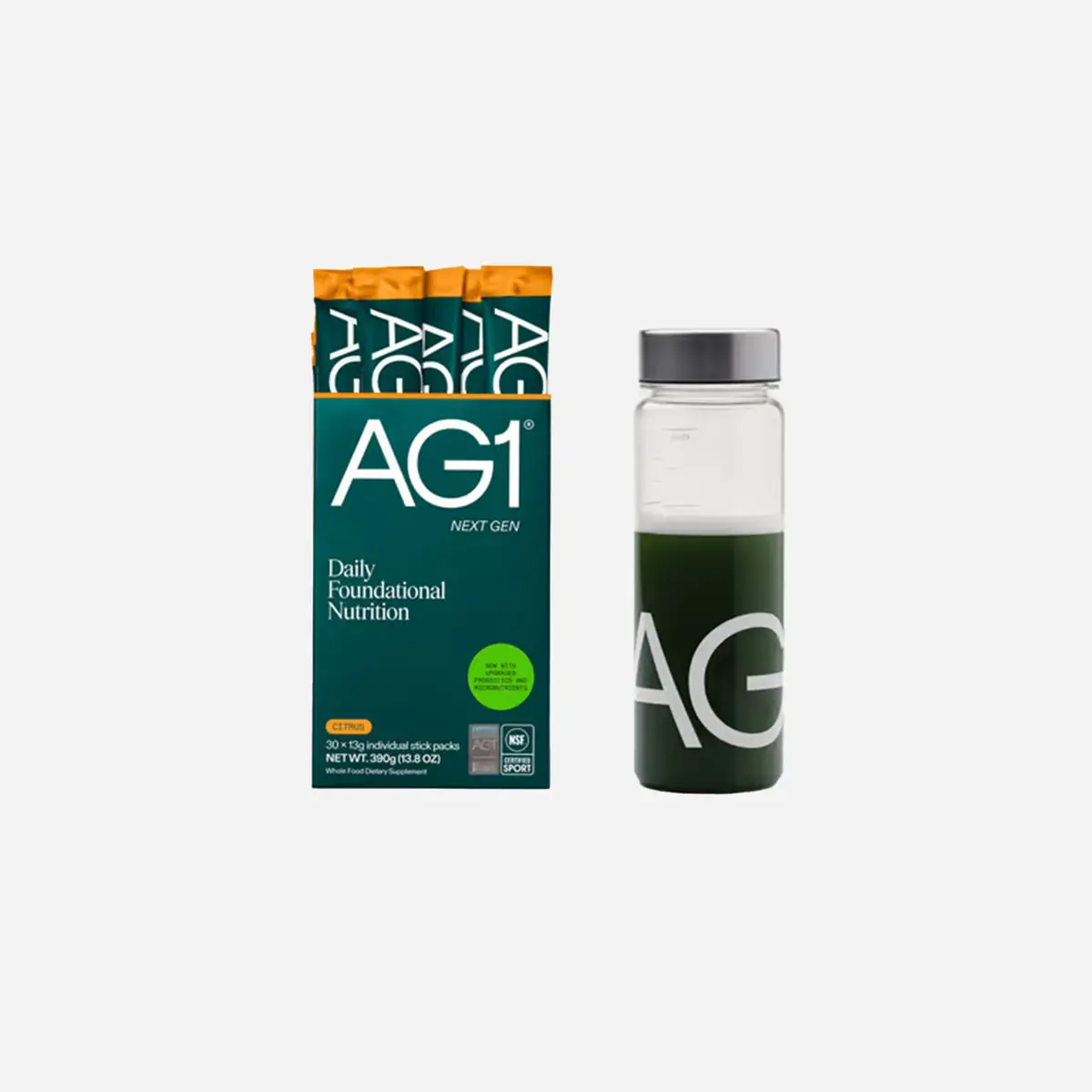Athletic Greens Ag1 Travel Packs Citrus 1