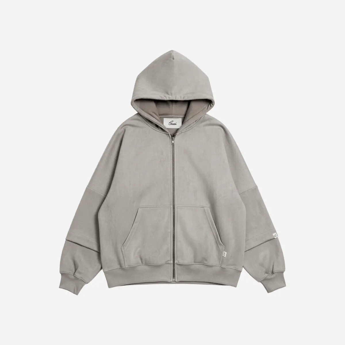 Snob Zippers 'Ash Grey' 1