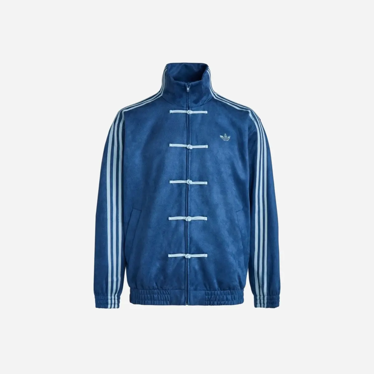 Adidas Originals Ctt Chinese Track Top Casual Jacket Light Grey Blue 1