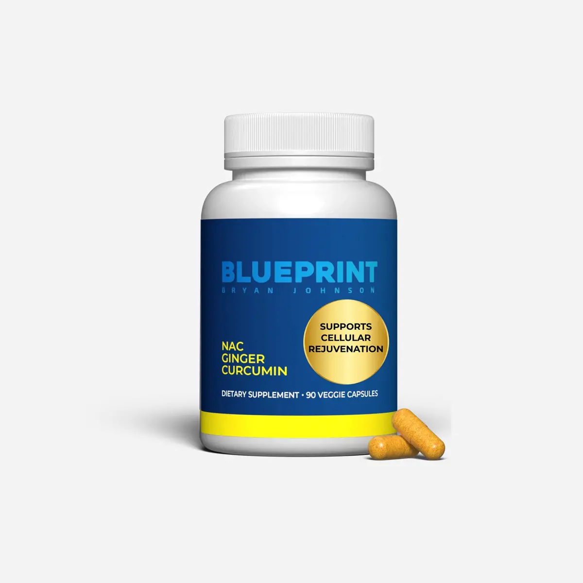 Blueprint Bryan Johnson Nac + Ginger + Curcumin 1