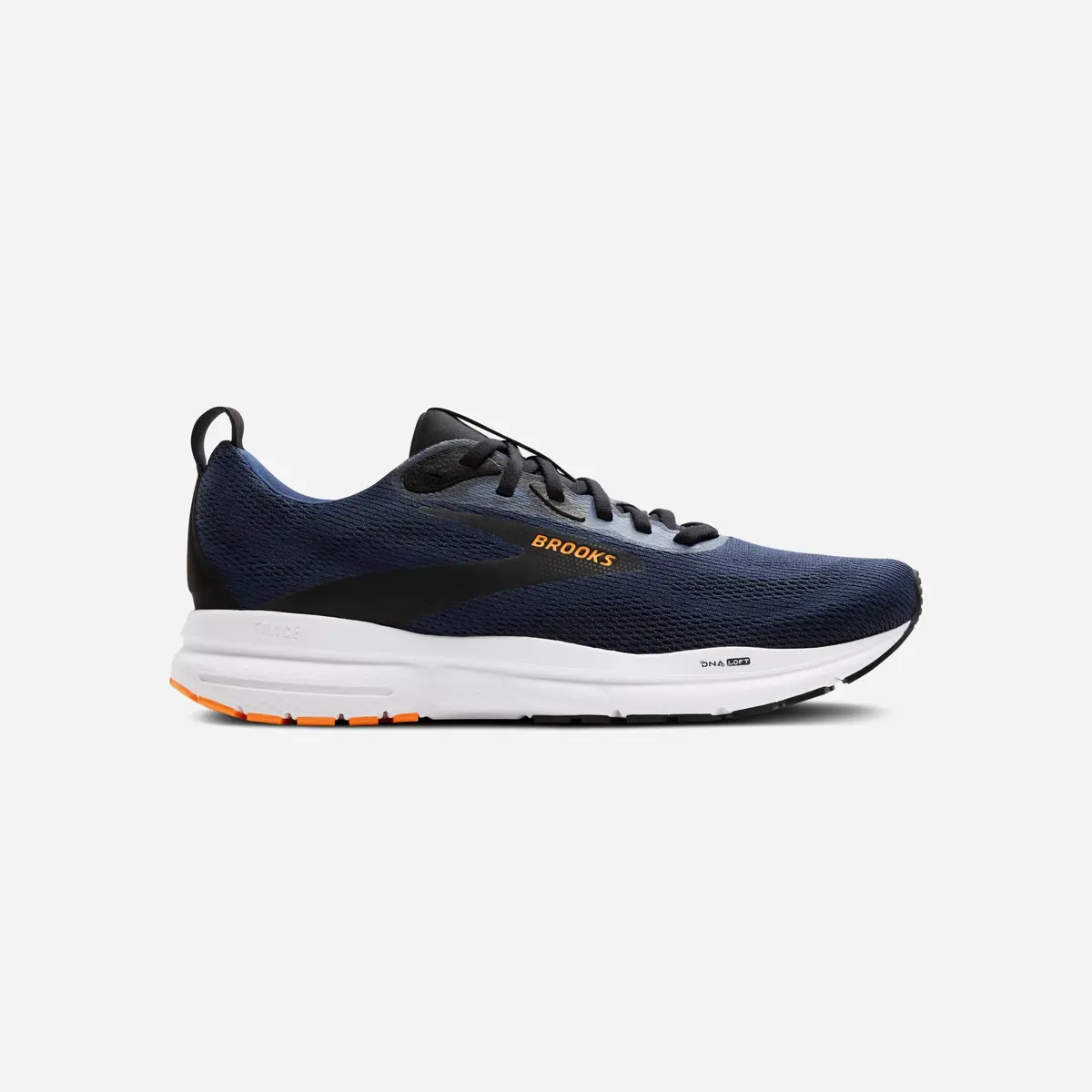 Brooks Trace 4 Peacoat Black Orange Pop 1