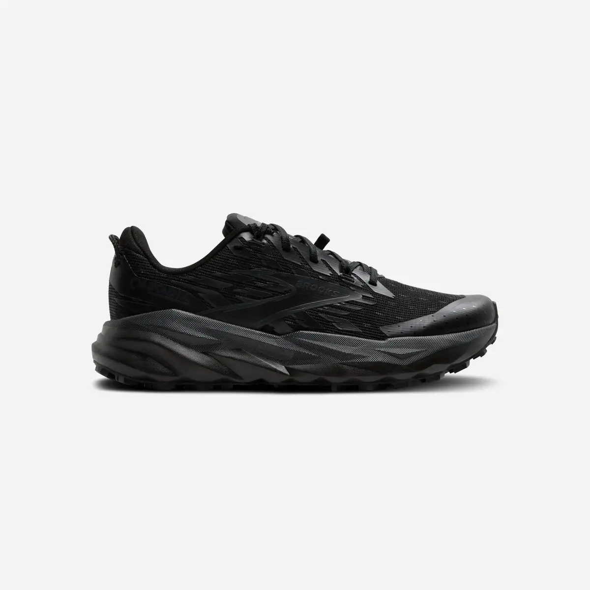 Brooks Cascadia 19 Black Black Ebony 1