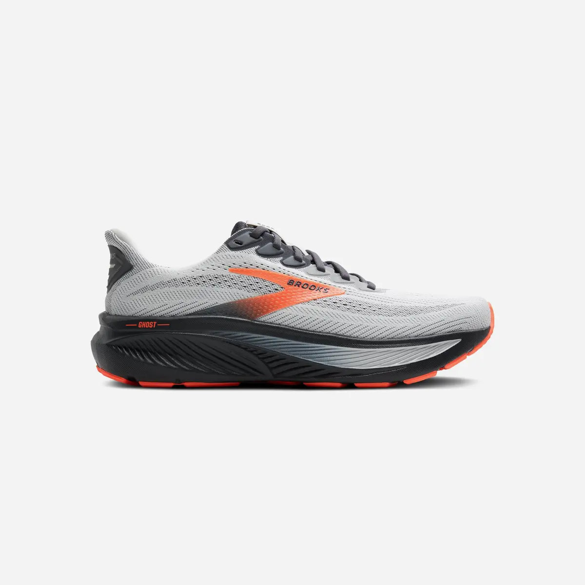 Brooks Ghost 17 Oyster Mushroom Orange Ebony 1
