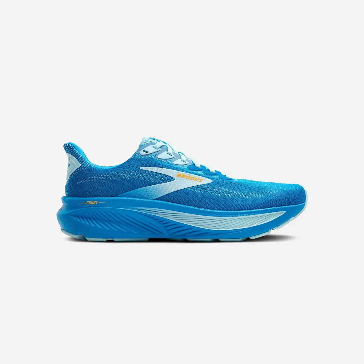 Brooks Ghost 17 Cloissone Blue Orange 1