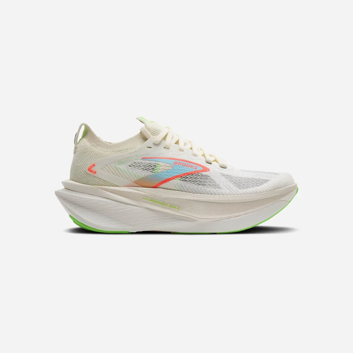 Brooks Hyperion Max 3 Coconut Green Gecko Pink Clay 1